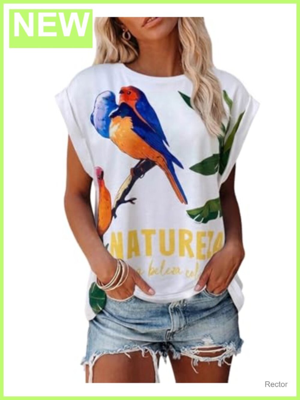 Women's Graphic Tee Short Sleeve Crewneck Loose Fit Casual Summer Top